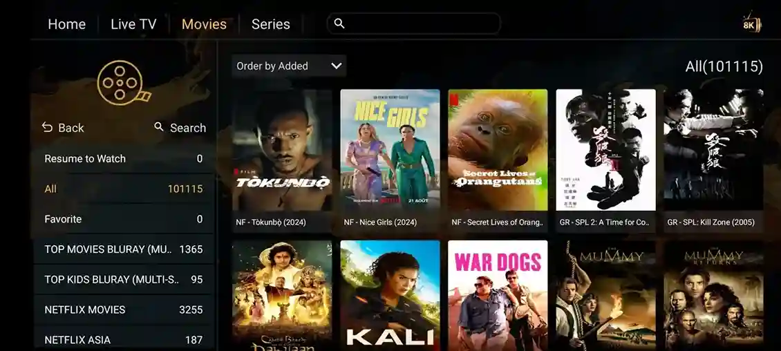Preview 5 - Wish IPTV Premium IPTV Subscription